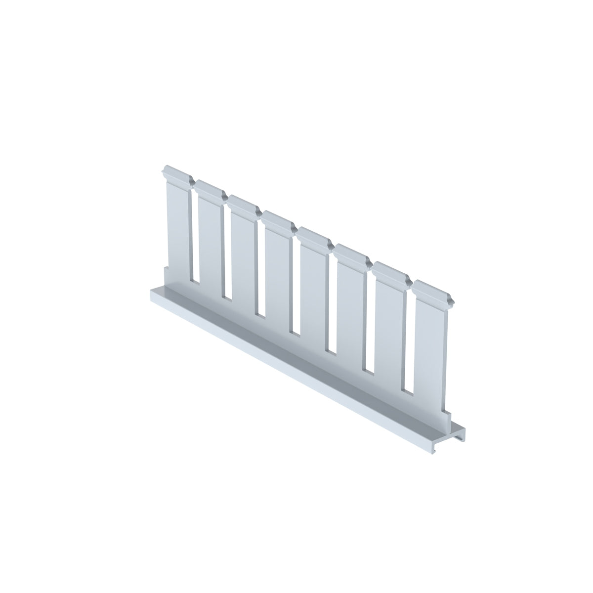 Panduit SD3H6 Divider Wall, 0.31 in, PVC, 72 x 0.75 in, Package of 6