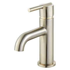 Pfister LG42-BI0K Brislin Single Handle Monoblock Bathroom Sink Faucet in Brushed Nickel