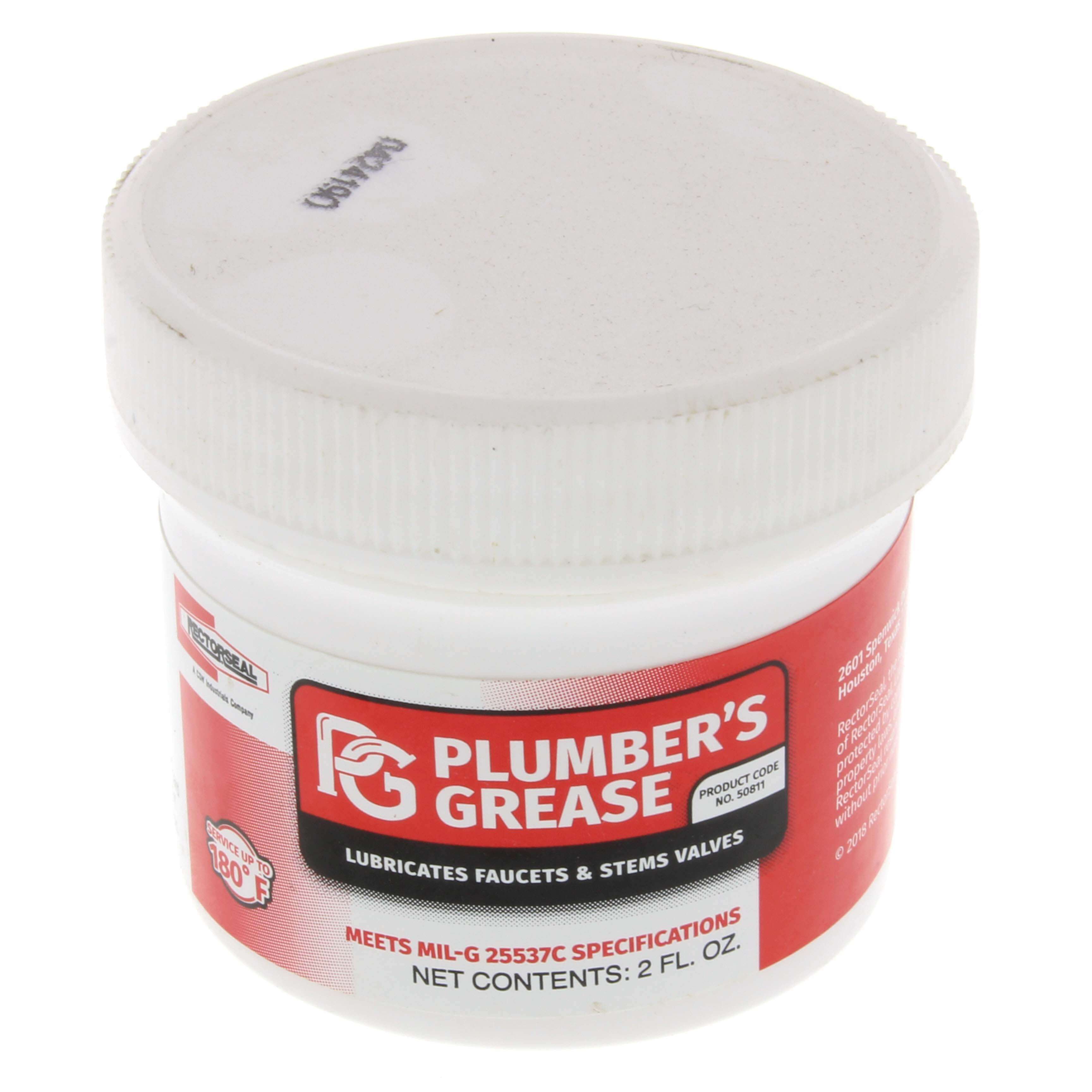 Rectorseal 50811 Plumbers Grease 2 oz.