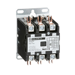 Square D 8910DPA43V06 Contactor Definite Purpose 40A 3 Pole 25HP at 575VAC 3 Phase 440/480VAC 50/60Hz Coil Open