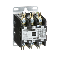 Square D 8910DPA33V06 440/480 VAC 30 Amp 3-Pole 3NO NEMA 1 Non-Reversing Definite Purpose Contactor