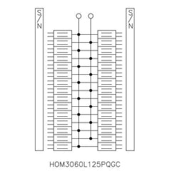 Square D HOM3060L125PQGC Load center, Ho 125A 30 Spaces 60 Circuits