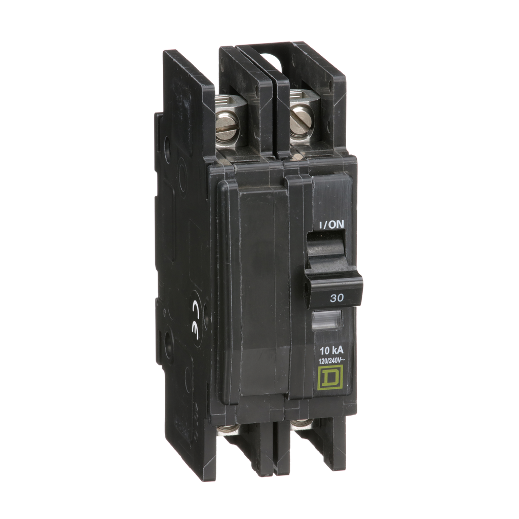 Square D QOU230 Miniature Circuit Breaker 30 Amp 120/240 Volt 10 kA