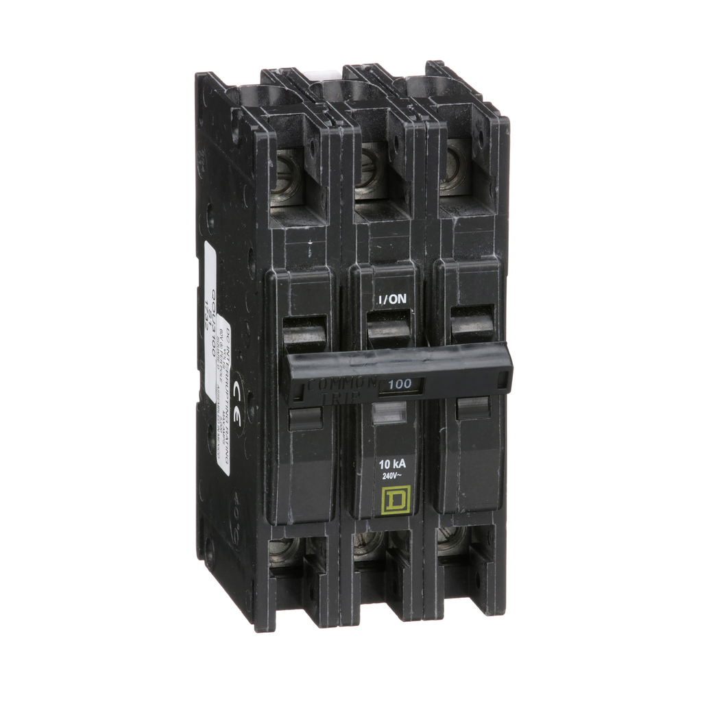 Square D QOU3100 Miniature Circuit Breaker 100 Amp 240 Volt