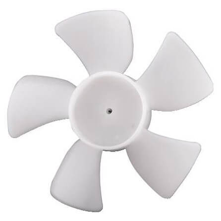 Supco FB455 General Purpose Fan Blade, 5-9/16 inches Dia Propeller, 3/16 inches Bore, 5 Blades, CCW Rotation