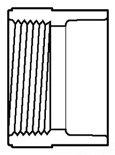 Spears P101-030 3 PVC DWV FEMALE ADAPTER FPTXHUB