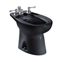 Toto BT500B#51 Piedmont Deck Mount Vertical Spray Flushing Rim Bidet Ebony