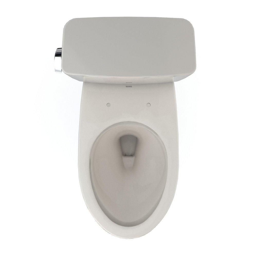 TOTO CST776CEG#12 Drake 1.28 GPF Elongated Two Piece Toilet with CEFIONTECT Sedona Beige