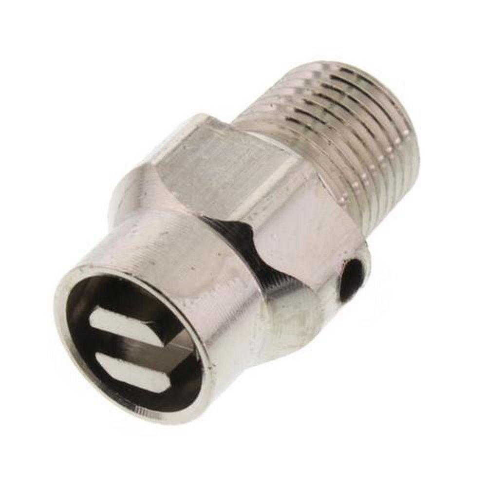 Wal-Rich 1701202 1/8 Combination Coin/Key Air Valve Nickel Plated