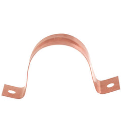 Wal-rich 2422010 1-1/2 2 Hole Carbon Steel Strap Copper Plated CPPS150