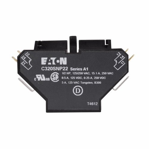 Eaton C320SNP22 ETN C320SNP22 2NO-2NC SDE MNT AUX F