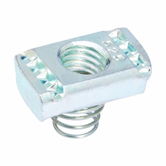 B-Line N524ZN Spring Nut 1/4 Inch 20 Thread