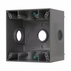 Crouse-Hinds TP7138 Weatherproof Outlet Box 2-5/8 Inches Deep