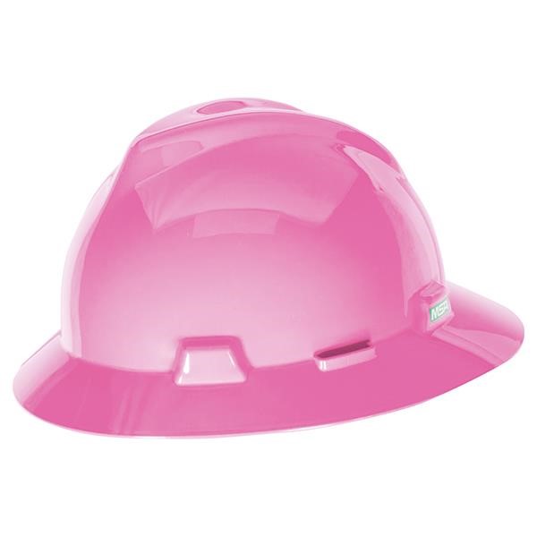 MSA 10156374 V-Gard Slotted Hat w/ Staz-On Suspension