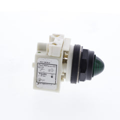 Schneider Electric 9001SKP38LGG9 Square D 30 mm 120 VAC/VDC Green Lens Plastic Bezel LED Standard Octagonal Pilot Light