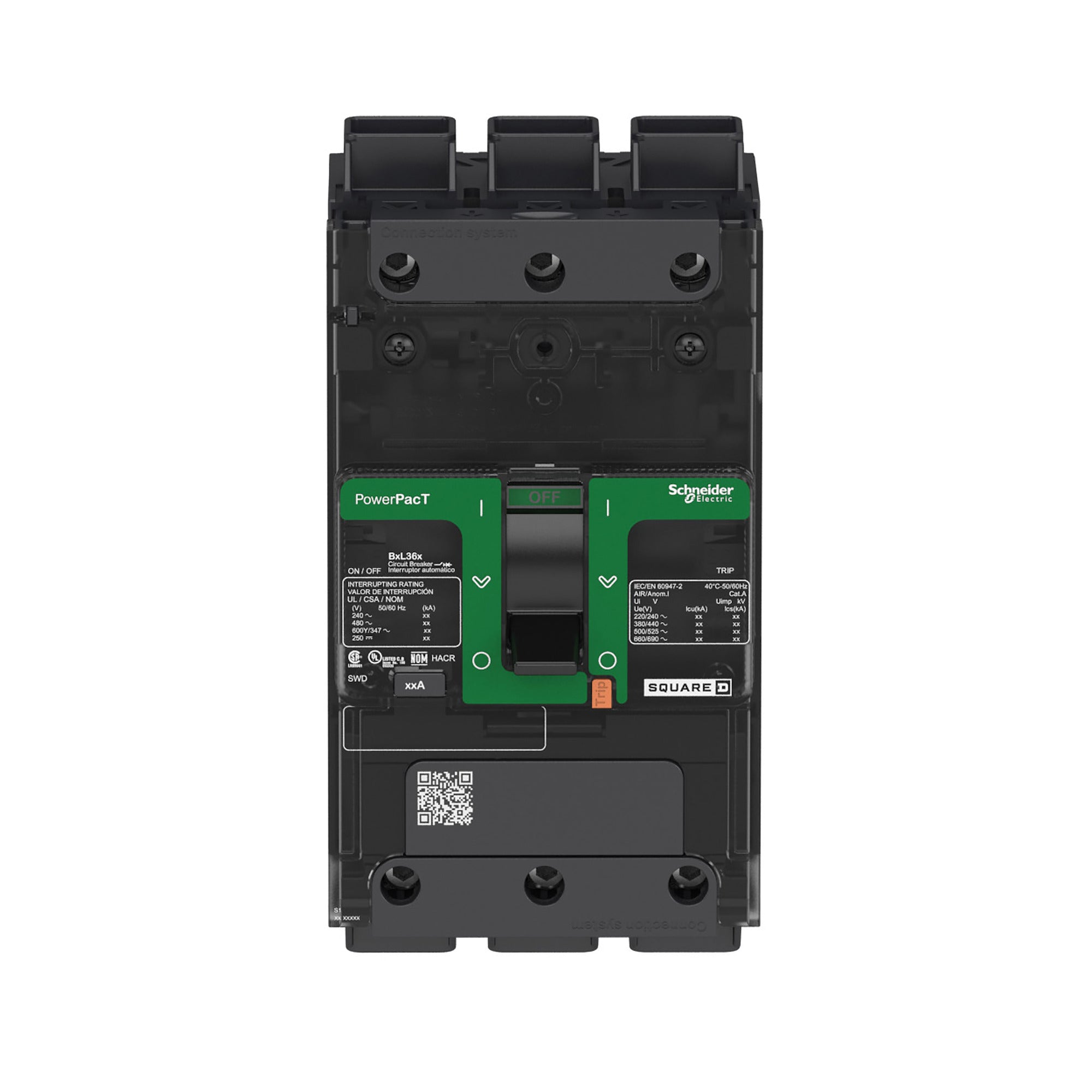 Square D BDL36100 Squared Circuit Breaker, P 100A (3 Pole) Replacement MPN