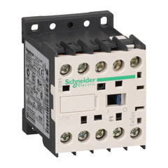 Schneider Electric LP1K0610BD Square D 600 VAC 6 Amp 3-Pole 1NO Screw Clamp Terminal Non-Reversing IEC Contactor