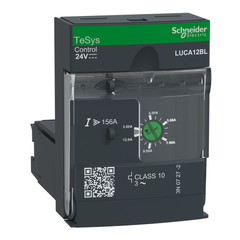 Schneider Electric LUCA12BL Square D 24 VDC 3 to 12 Amp 3-Phase Class 10 Thermal Motor Starter Standard Control Unit