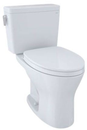 Toto USA CST746CEMG#01 Toilet Dual Flush 1.28/0.8 GPF