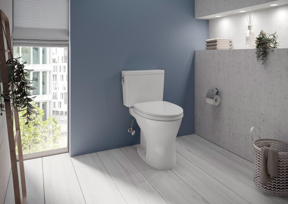 Toto USA CST746CEMG#01 Toilet Dual Flush 1.28/0.8 GPF