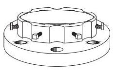 Star Pipe Products SF408G 8 Mechanical Joint Adapter Flange 250 PSI