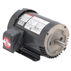 U.S. Motors S10P1AC General Purpose Three Phase, TEFC Steel Edge C-Face Footed Motor