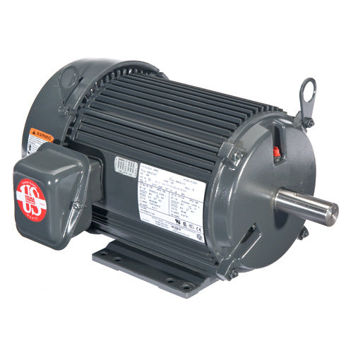 U.S. Motors U5P4D General Purpose Three Phase TEFC Horizontal - Footed Motor