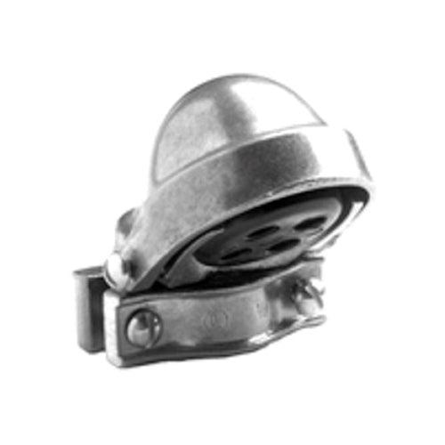 Bridgeport Fittings 1256 Clamp-On Service Entrance Cap, 2 in, (6) 9/16 in, 3/4 in, 1 in Hole, 1256