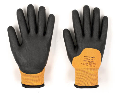 Honeywell NFD11HD9L Cut-Resistant and Thermal Protective Glove with Dipped Foamed PVC Coating