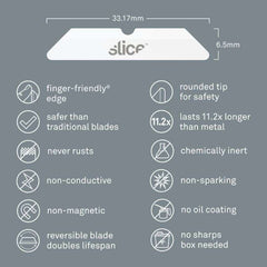 Slice 10404 Box Cutter Blades (Rounded Tip)