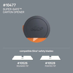 Slice 10477 Super-Safe Carton Opener