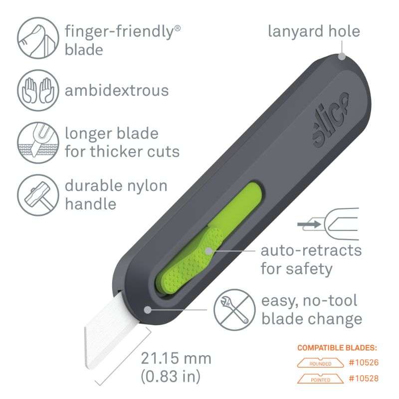 Slice 10554 Auto-Retractable Utility Knife