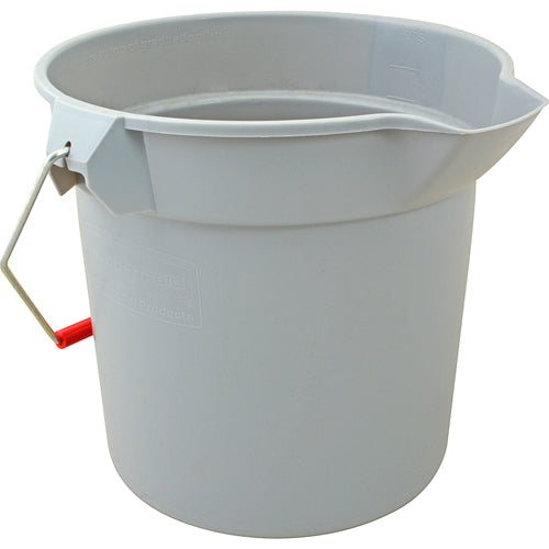 Rubbermaid RBMD90-2963-A1 2 Gallon Gray Sanitizer Bucket