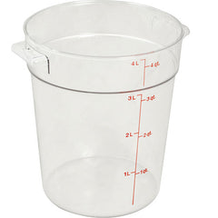 Container Clear Rd 4qt CAMRFSCW4135 for Cambro  CAMRFSCW4135