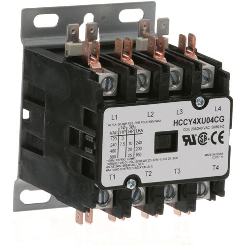 CONTACTOR 4P 40/50A 208/240V R0150 for BKI (Barbeque King)