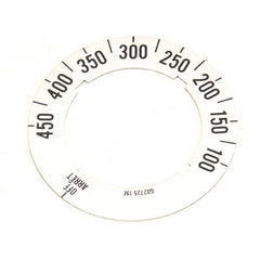 Garland G0272519 DIAL INSERT (OFF/450F/100F)