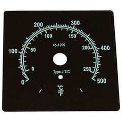 DIAL PLATE 3 D 0-500 770516 for Hobart HOB770516