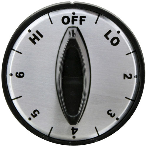 KNOB 2 D OFF-LO-2-6-HI GMM169F for cecilware