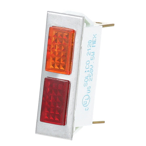 SIGNAL LIGHT 3/8 X 1-5/16 RED/AMBER for Hobart 345751-5