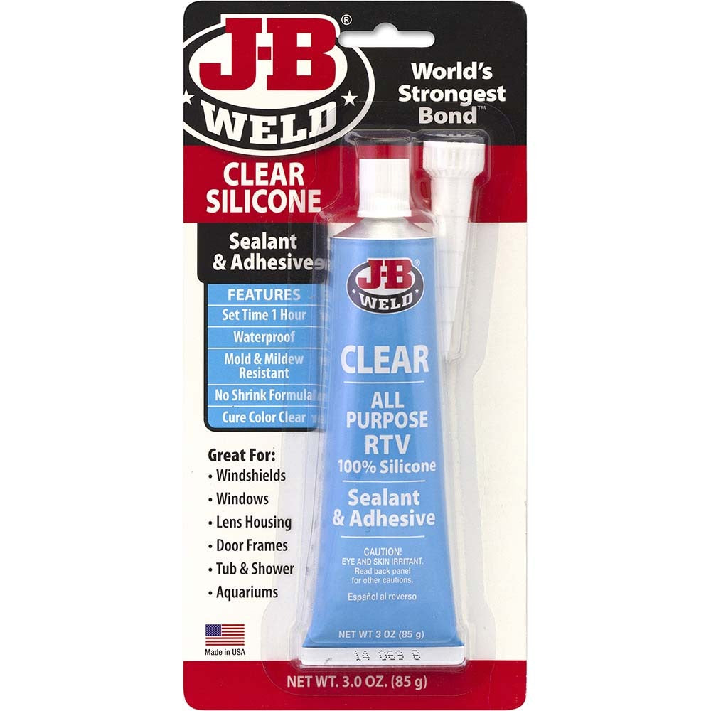 JB WELD J-b Weld 31310 Gasket Sealant Tube 3 Oz Clear