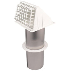 Deflecto RVHAW3 Wide Mouth Dryer Vent Hood 3 in Diameter 11 in Length