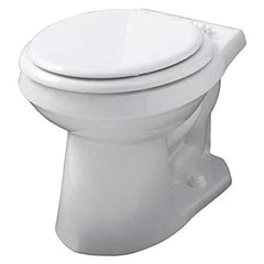 Gerber AV-21-852-00 Avalanche Vitreous China Floor Mount Round-Front Toilet Bowl 1.6 gpf