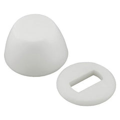 Jones Stephens C02103 Closet Bolt Cap with Washer White