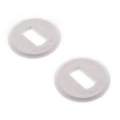 Jones Stephens C02103 Closet Bolt Cap with Washer White