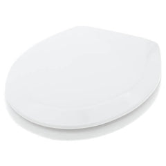 Jones Stephens C013WD00 Comfort Round Closed Front Toilet Seat with Cover in White