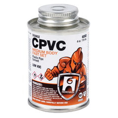 Hercules 60303 Cement CPVC 4OZ Orn Acetone Like 2HR