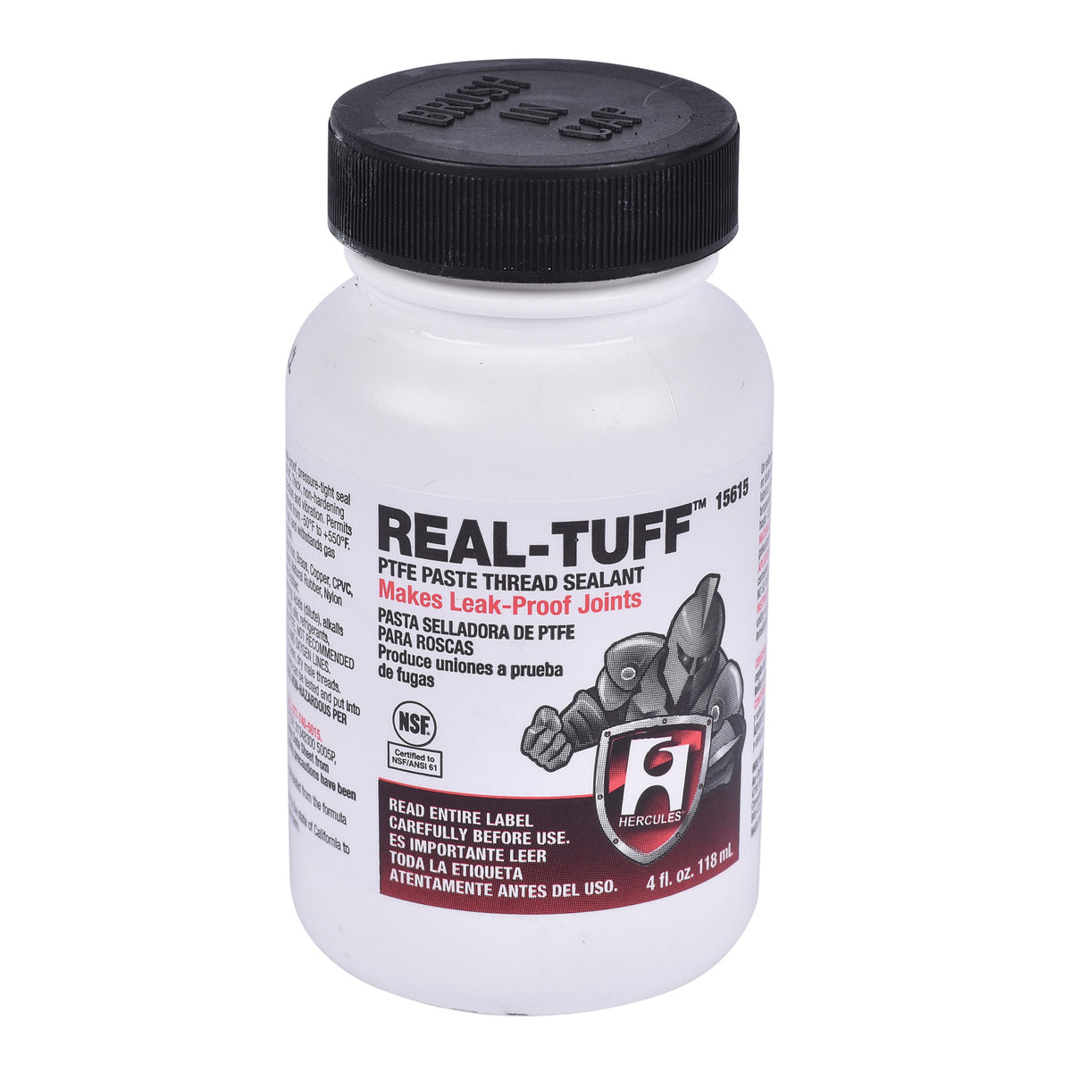 Hercules 15-615 Sealant THD SCR CAP CAN W BR 0.25PT WHT