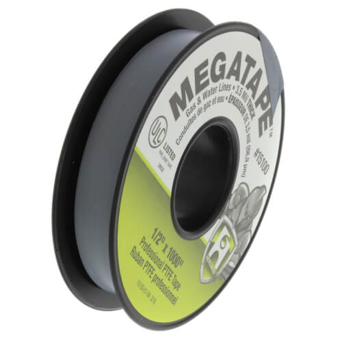 Hercules 15-100 Megatape Professional PTFE Tape 1/2 x 1000