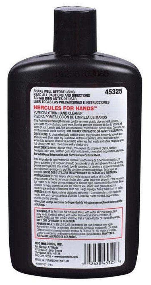 Hercules 45-325 15 oz. Hand Cleaner Liquid 15 Ounce