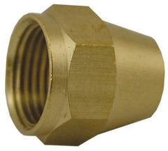 Jones Stephens F40002 1/4 Brass Short Flare Nut